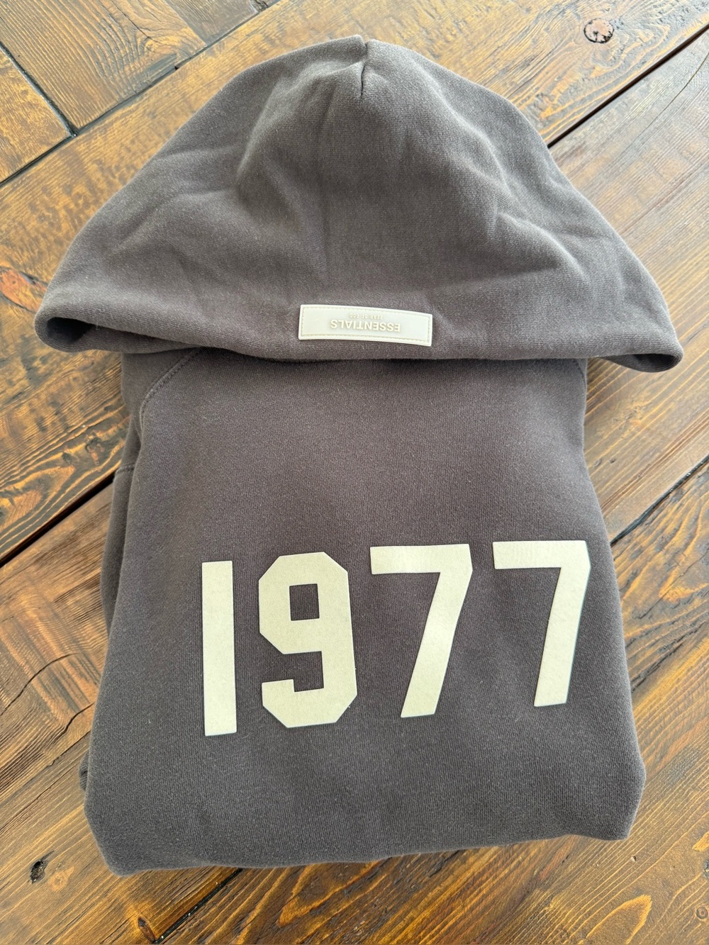 Fear of God ESSENTIALS 1977 Iron Hoodie SS22 Size S